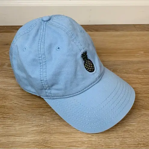 Target Light Blue Pineapple Embroidered Adjustable Strapback Hat