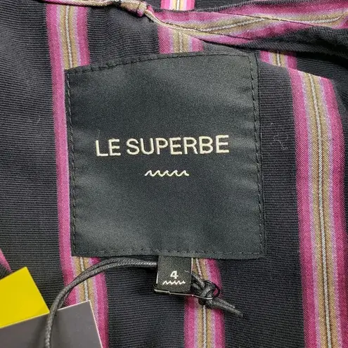 Le Superbe Dukes Baja Hoodie NEW Black Size 4