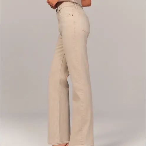 Abercrombie & Fitch Women's Beige Jeans