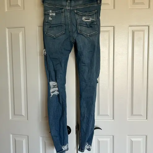 American Eagle  Distressed Jeggings