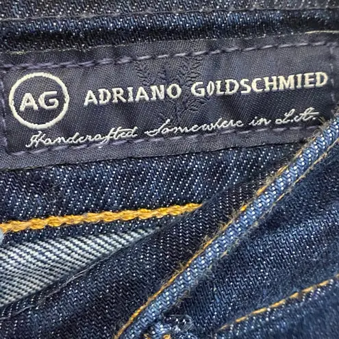 AG Adriano Goldschmied Adriano Goldschmied Tomboy Crop Blue Denim Jeans Size 29R