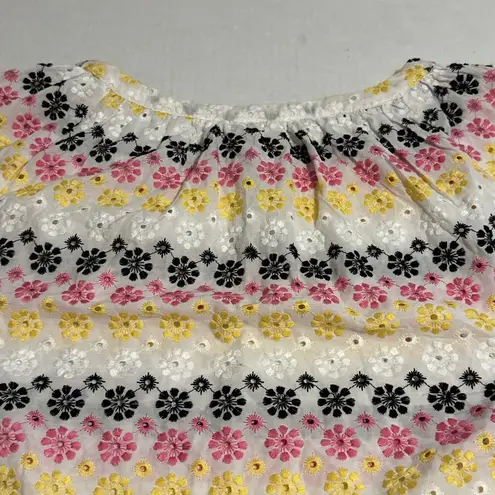 Ruby Rd Womens Embroidered Top Size S  Flower Shirt