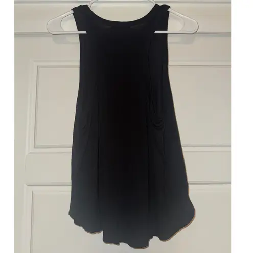 American Rebel sz M Womens Black Peace Flag Graphic Tank Top Edgy Western Grunge Size M