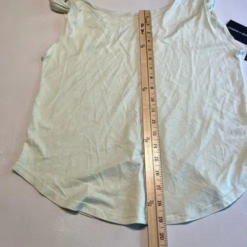 Melrose and Market Twist Strap Tank Top Green Casual Sleeveless