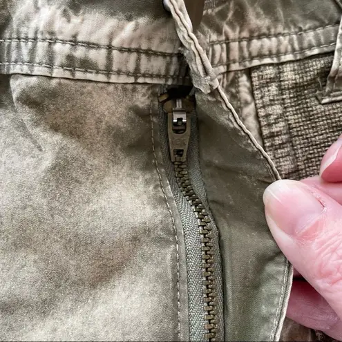 Urban Outfitters  Acid Wash Cargo Pants Joggers High Rise Bleach XS 2