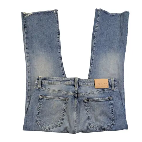 Trave Colette Kick Flare Staying Alive GUC $238 Size 31 J1619 Blue