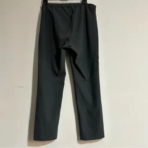 MM.LaFleur Foster Cigarette Pants PowerStretch Grey Plus Size 3x