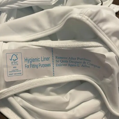 ANDIE The Amalfi One Piece Swimsuit White Size S NWT minimalist