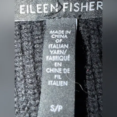 Eileen Fisher  Classic Black Turtleneck Sweater - Image 6