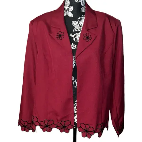 R & M Richards Vintage R & M Richard’s 2 Piece Maroon Dress Suit