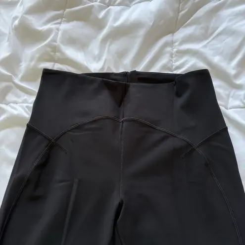 Lululemon Womens Leggings Black Yoga Zipper Back Ankle Workout Gym Training Size undefined