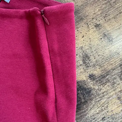 Kenar Color block Red, Black, and White Women's Skirt sz6 retro 70’s