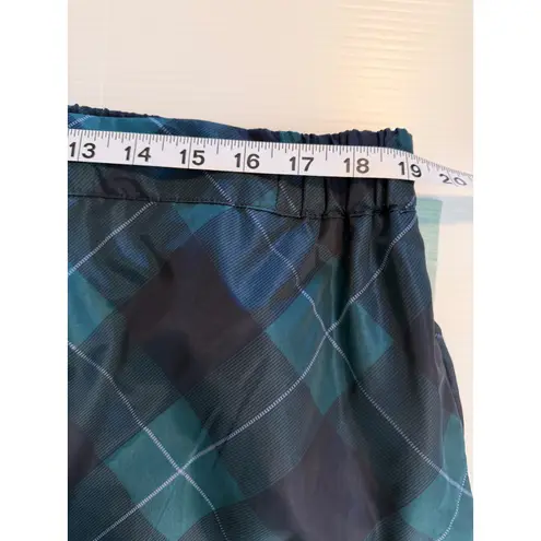 Maeve Taffeta Plus Size 2X Plaid Wide Leg Pants Cropped Trousers New With Tags