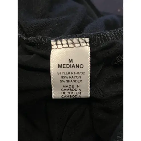 Zenana Outfitters Shirt Womens Medium Black Long Sleeve Zip Pocket RT-8732