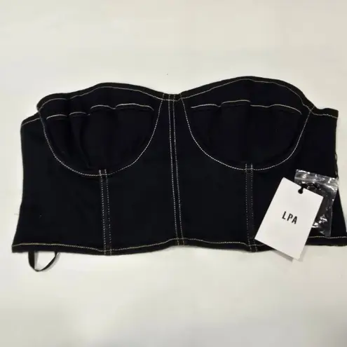 LPA Top 498 in Denim Large