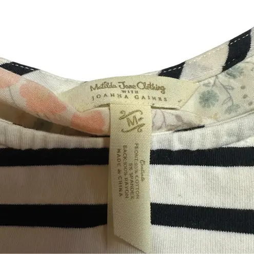 Matilda Jane Joanna Gaines Harvest Gaines Mixed Media Split Back 3/4 Sleeve Med