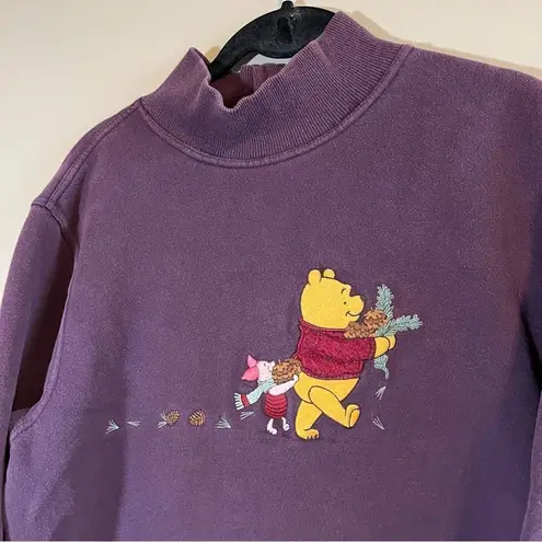 Disney Vintage  Store Winnie the Pooh Knotty Pine Trail Sweatshirt Small