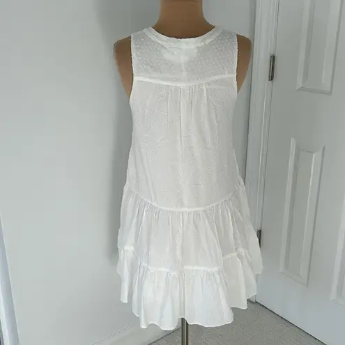 Tuckernuck  Pomander Place White Swiss Dot Sleeveless Kenzo Dress