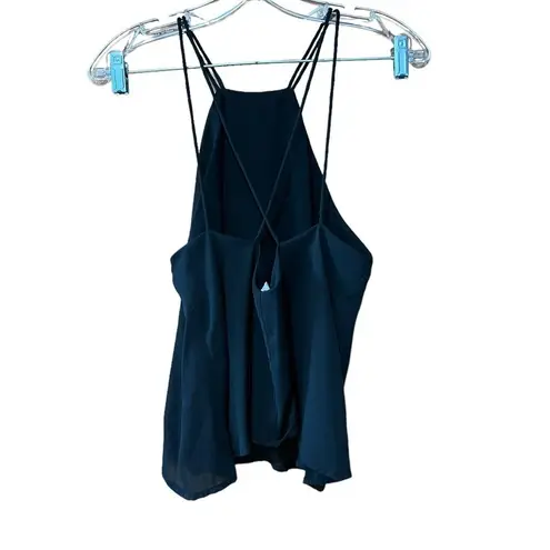 Love & Love Black Sleeveless Camisole Blouse Size Small