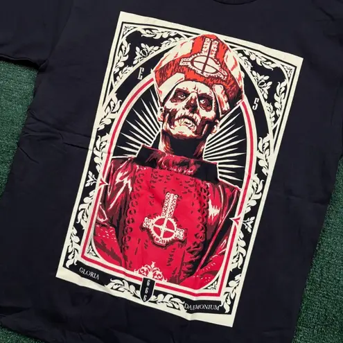 Ghost Papa Emeritus IV Gloria Daemonium Heavy Metal Band T-Shirt Large