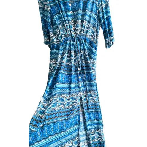 Boutique Autumn bohemian renaissance maxi dress