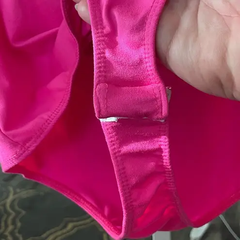 White Birch Bodysuit Women’s Small Crew Mock Neck Soft stretch short sleeve pink