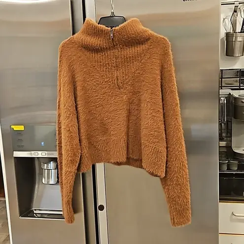 Camila Coelho ππ Jaelyn Pullover ~ Toffee Brown Medium