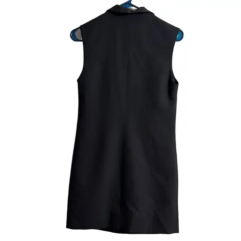 Mistress Rocks Black Structured Blazer with Classic Lapel