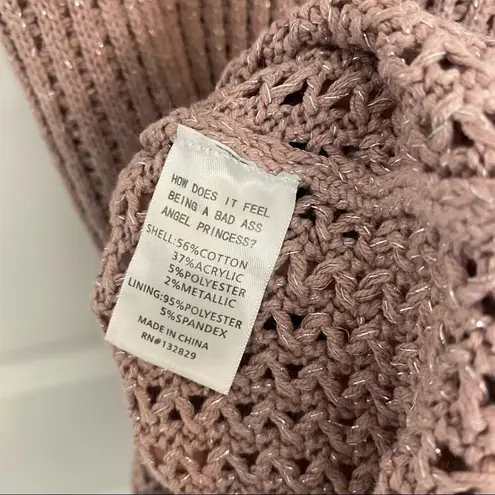 LPA Olenna Sleeveless Knit Lined Dress in Mauve Size Medium