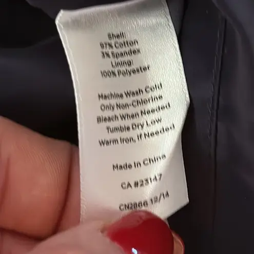 Talbots  Navy and Red Bandana Patterned Skirt 12P - Image 5