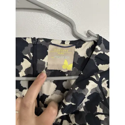 WEEKEND MAX MARA GALEA PRINTED SHORT SLEEVES SHIFT DRESS SIZE 12