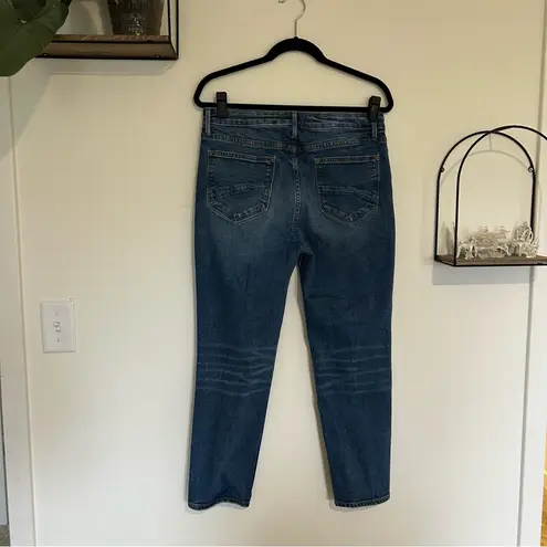 Driftwood Button Fly High Rise Slim Crop Jeans Size 29
