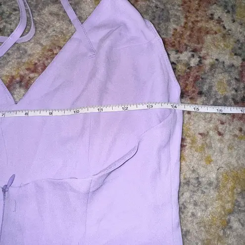 Revolve  Lavender Halter Dress