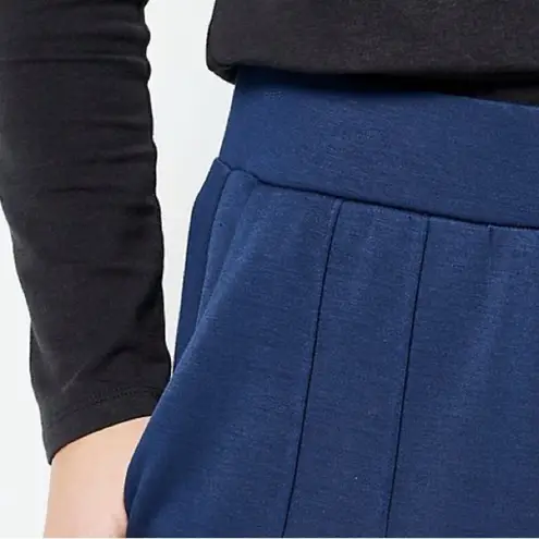 NWOT! Modern Soul Regular Nourish Knit Pintucked Jogger Blue Size L