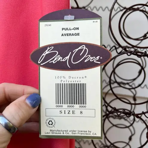 Levi's Vintage Levi’s Bend Over Coral Pink leisure pants slacks Deadstock