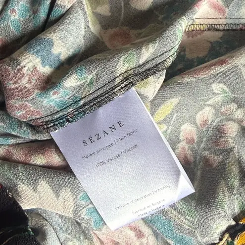 Sézane Sèzane NEW DAFNÉ BLOUSE in Birds Printed