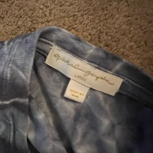 Spiritual Gangster  large tie dye blouse