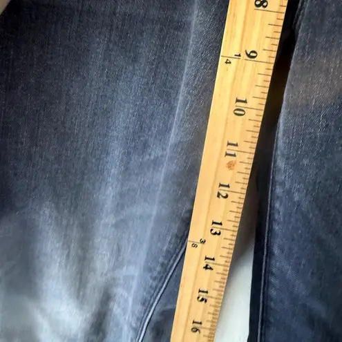 HUDSON Collin Skinny Jeans Dark Wash Women's Size 28 Casual 2010s Grunge Gray