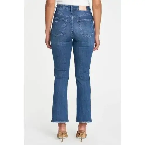 Pistola Lennon Distressed High Rise Crop Boot Jeans Leyton Size 29 Retail $128