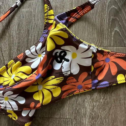 Free People Inner‎ Relm Swim Top Size Small Purple