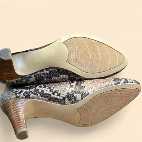 Bandolino NWOT Y2K  Snakeskin Patterned Heeled Boots