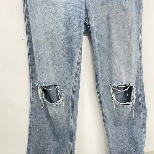 PacSun  Distressed Light Wash 90s Boyfriend Jeans Womens 29 Blue Denim Baggy