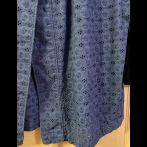 kim rogers  blue Cardigan L