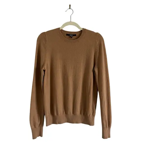 Quince Mongolian Cashmere Crewneck Sweater Teak Size M Normcore Chic Minimalist Classic - Image 3
