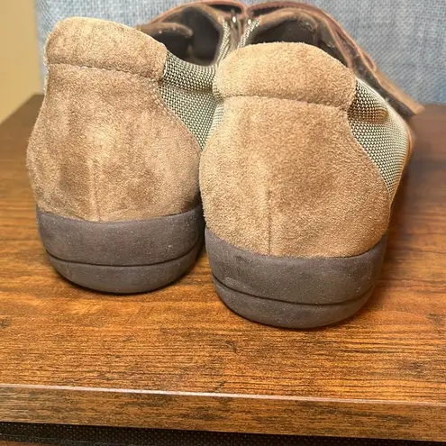 Munro Joliet Brown Suede Sneakers Casual Classic‎ Hipster Comfy Cushion Non Slip