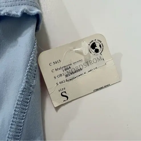 Free People Movement NWT Heart Rate High Rise Shorts Blue Small Ruffle Girlcore