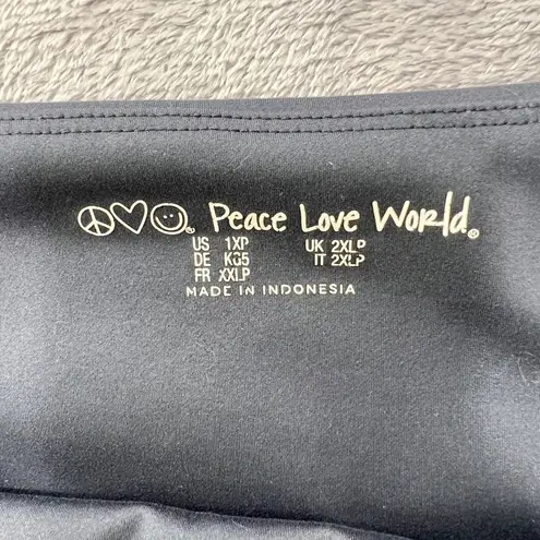 Peace Love World Athleisure Joggers Capri Pants Pockets Plus Size Activewear 1XP