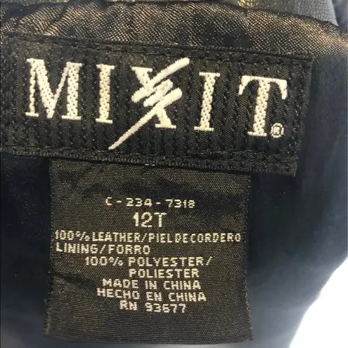 Mixit Vintage leather vest
Black
Size 12 T