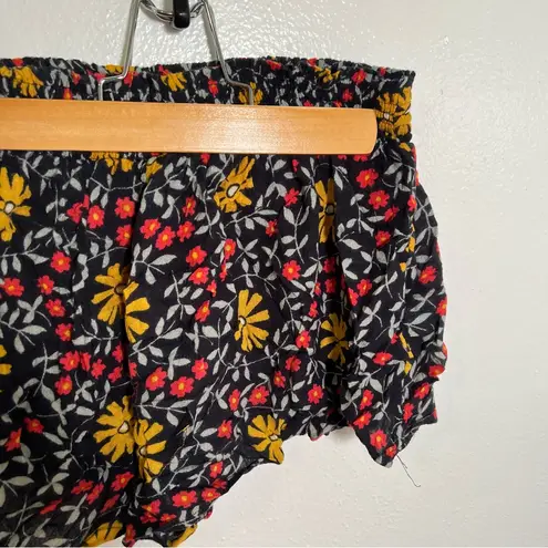 Urban Outfitters Out From Under  Pull On Short Navy Blue Floral M