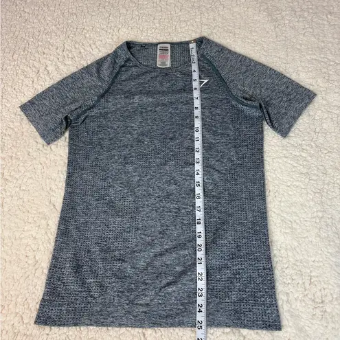 Gymshark  Heathered Gray Short Sleeve Tee